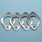 Прокладка выпускного коллектора для а/м КАМАЗ-ЕВРО металлическая 3-х слойная (к-т 4шт)  (110-30-01) "Фритекс"