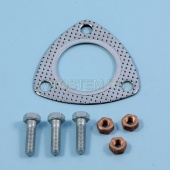 К-т крепления приёмной трубы ВАЗ 2110 8 клап. (прокладка, болты, гайки)